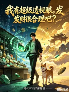 《我有超级透视眼，发财很合理吧？》小说封面