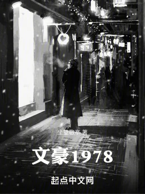 《文豪1978》小说封面
