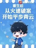 《重生后，从火速破案开始平步青云》小说封面