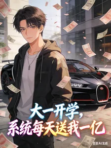 《大一开学，系统每天送我一亿》小说封面