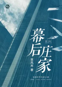 《幕后庄家》小说封面