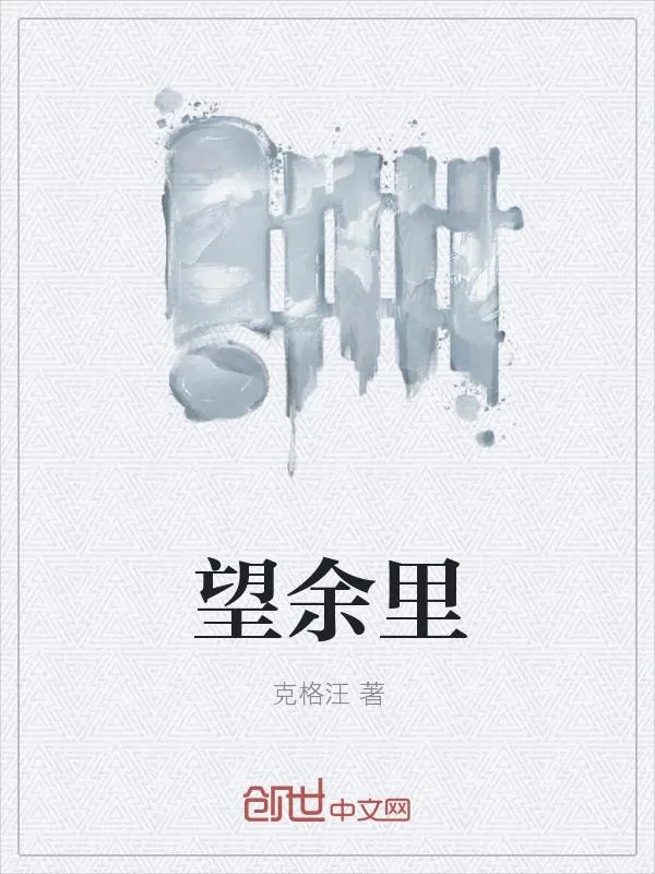 《望余里》小说封面