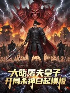 《大明屠夫皇子，开局杀神白起模板》小说封面