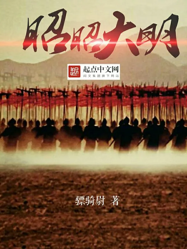 《昭昭大明》小说封面
