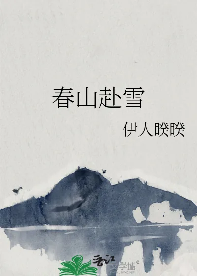《春山赴雪》小说封面
