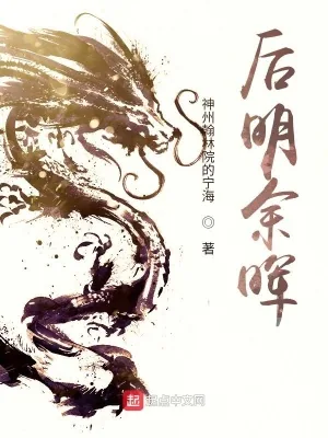 《后明余晖》小说封面
