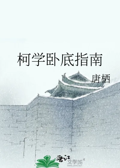 《柯学卧底指南》小说封面