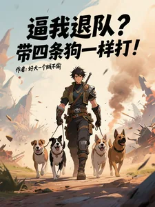 《逼我退队？带四条狗一样打！》小说封面